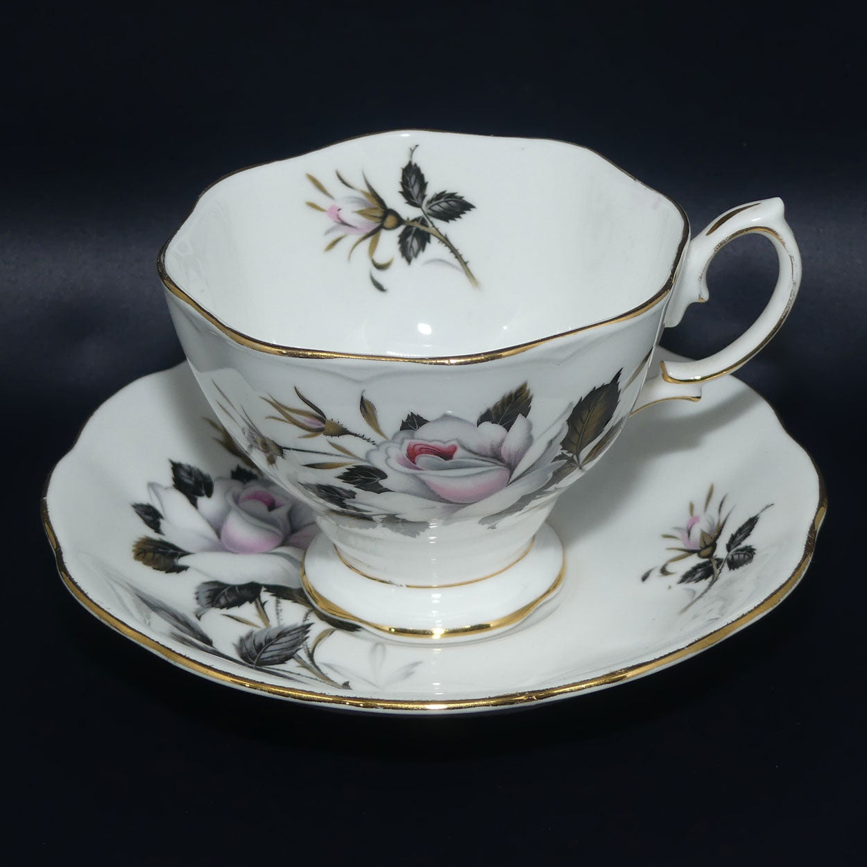 Royal Albert Bone China England Queens Messenger trio