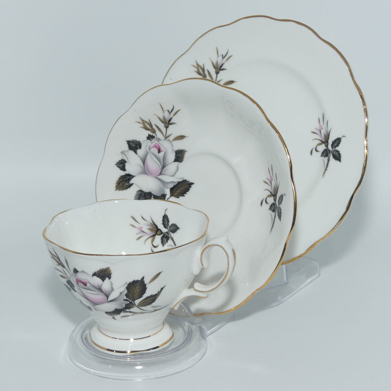 Royal Albert Bone China England Queens Messenger trio