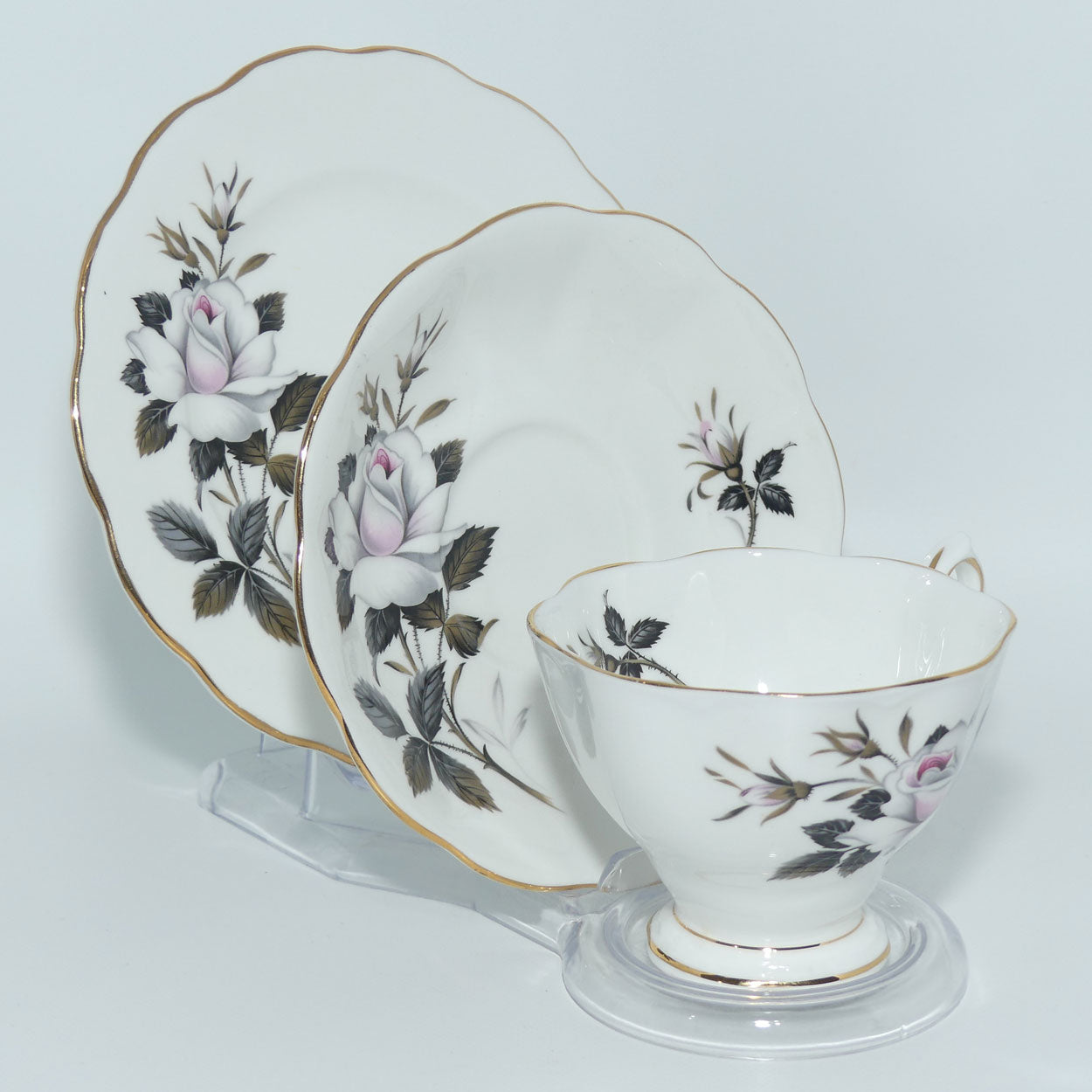 Royal Albert Bone China England Queens Messenger trio