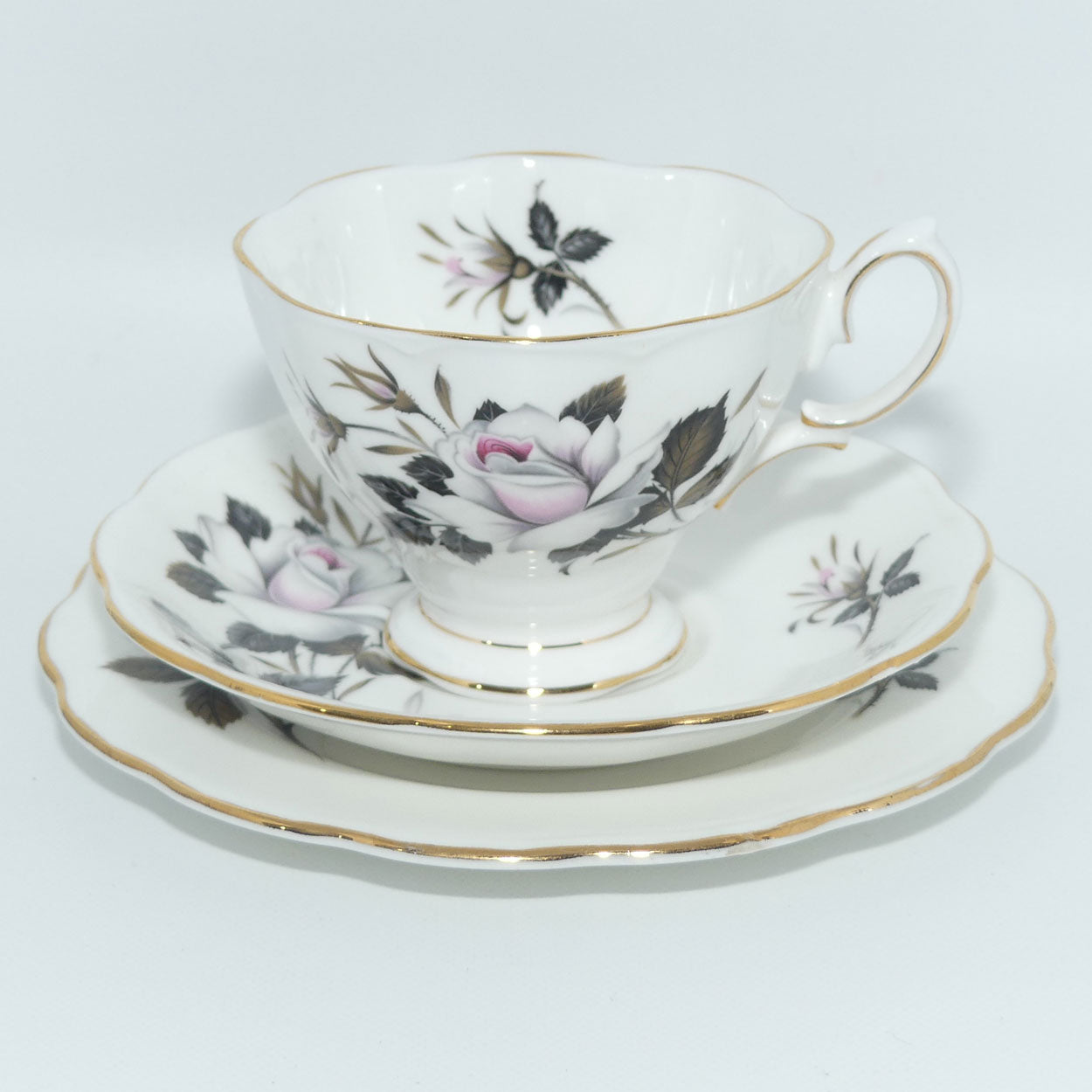 Royal Albert Bone China England Queens Messenger trio