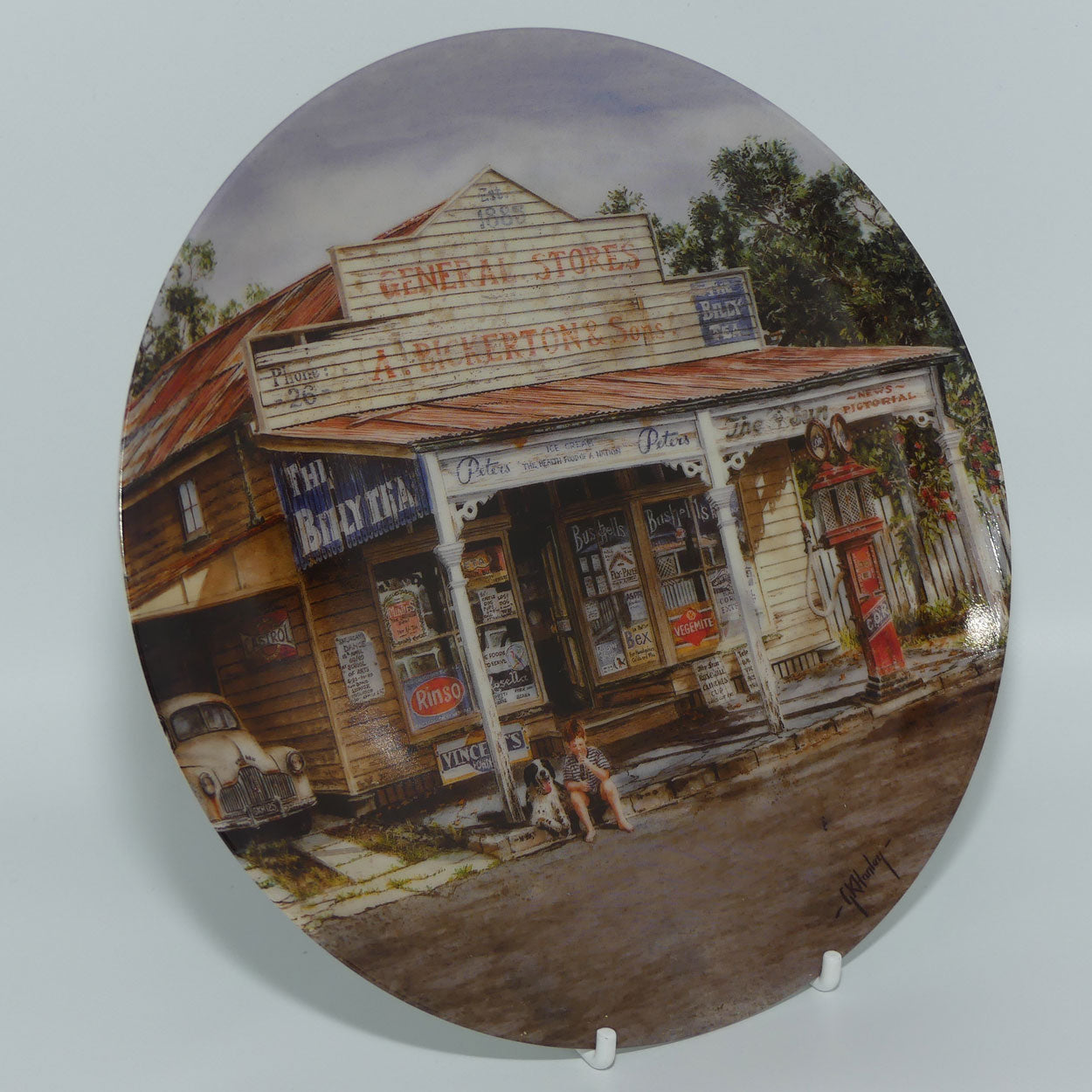 Bradex 03 M02 14.1 plate | Gordon Hanley | A Bygone Era | Staying for the Refund