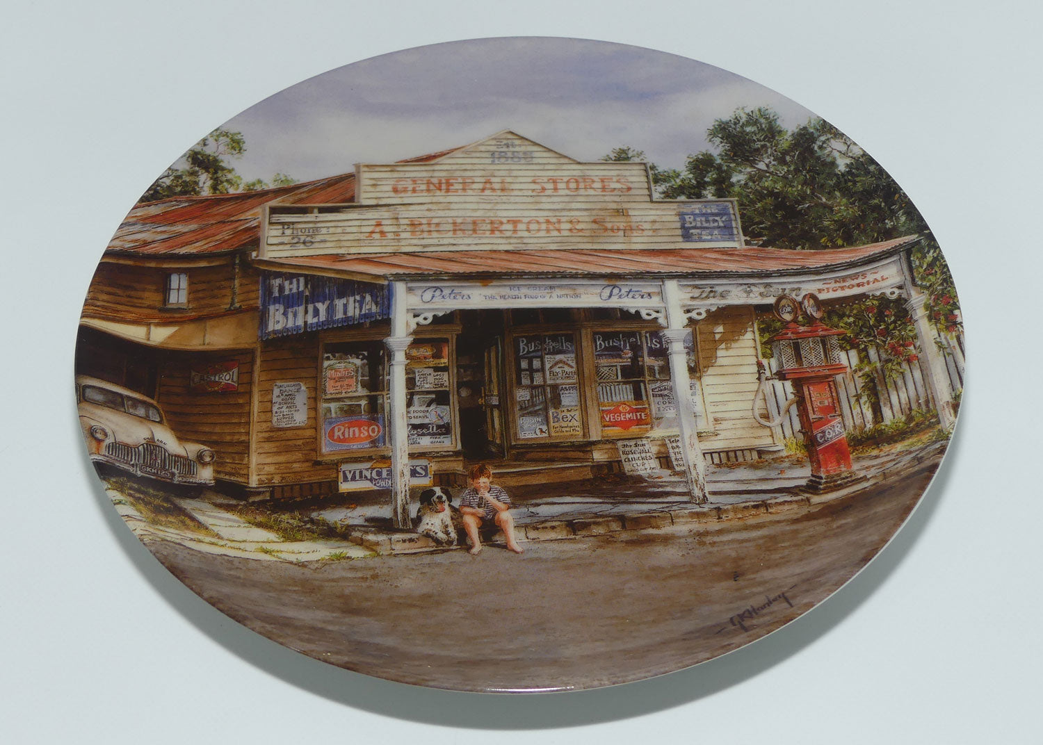 Bradex 03 M02 14.1 plate | Gordon Hanley | A Bygone Era | Staying for the Refund