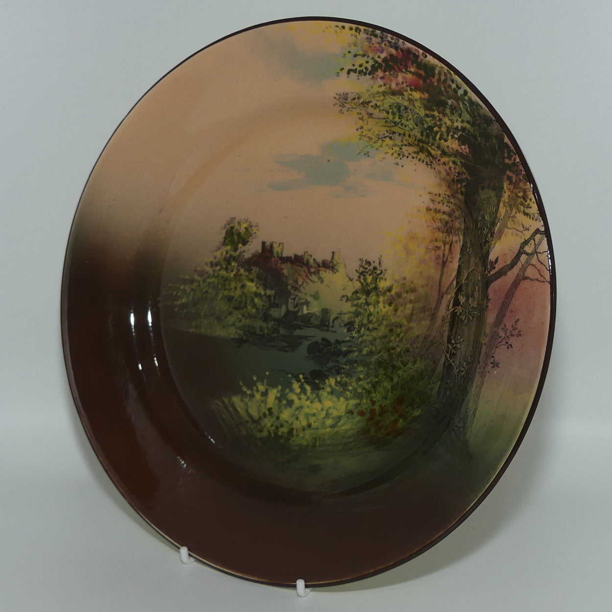 Royal Doulton Castles and Churches | Richmond Castle plate D4643