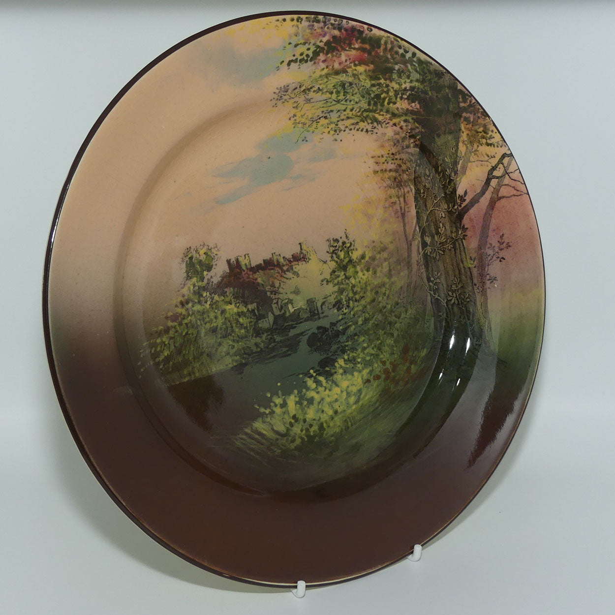 Royal Doulton Castles and Churches | Richmond Castle plate D4643