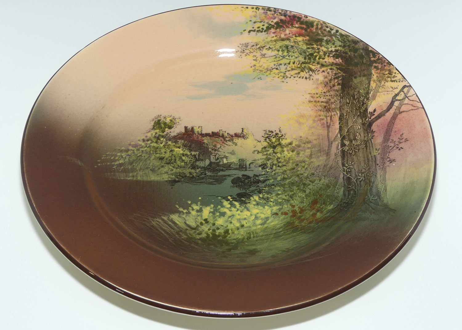 Royal Doulton Castles and Churches | Richmond Castle plate D4643