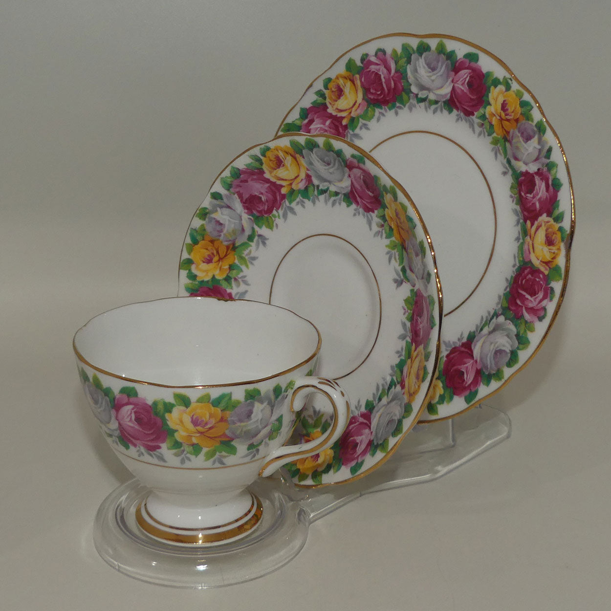 gladstone-bone-china-rosemary-pattern-trio