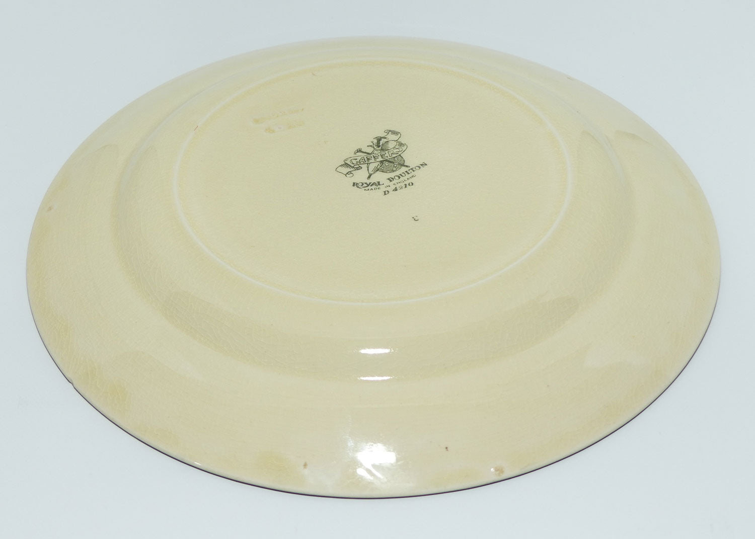 Royal Doulton Gaffers plate | Early colour | 23.5cm | D4210