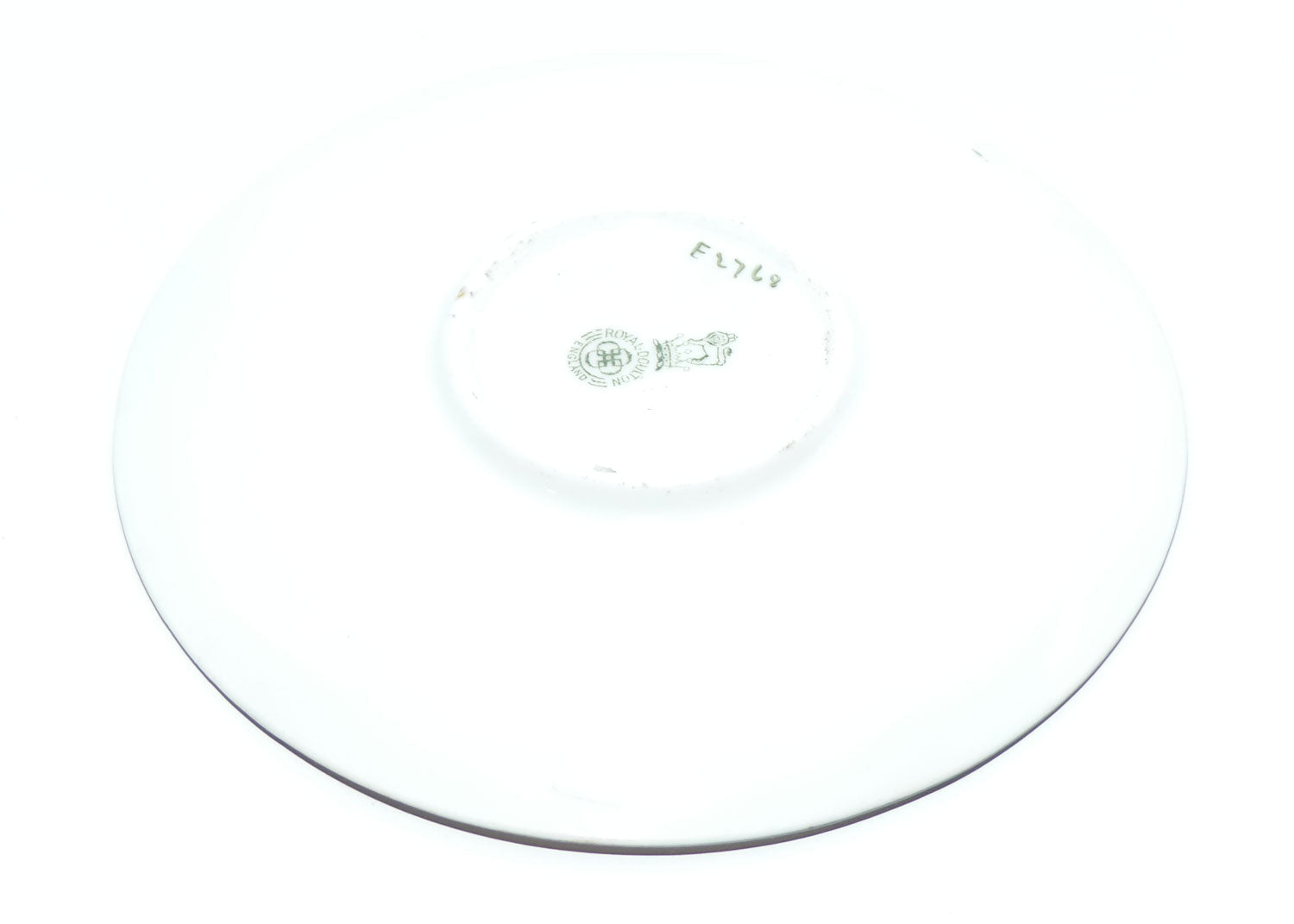 Royal Doulton Blue Sky | Coaching Days saucer | Unrecorded Scene E276