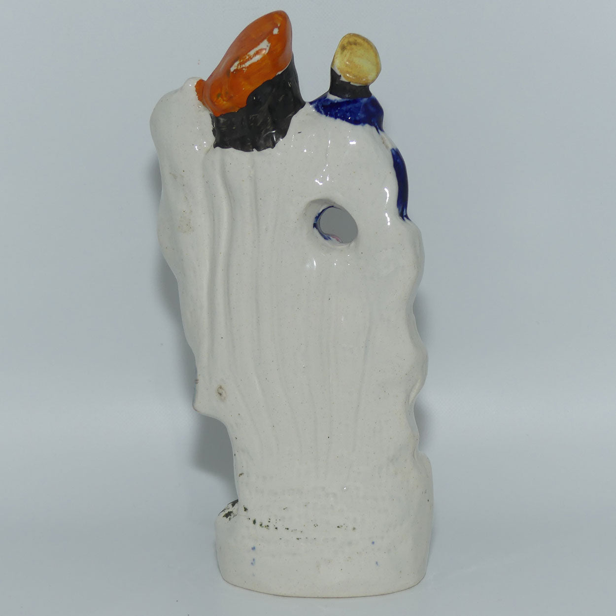 19th Cent Staffordshire Pottery Scotsman figure