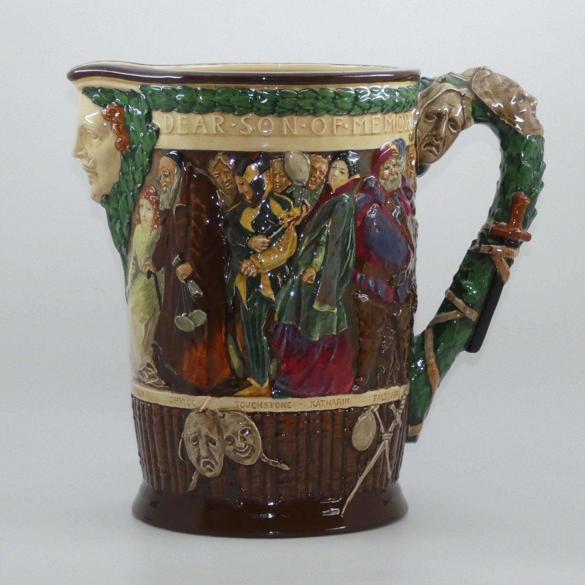 Royal Doulton William Shakespeare Loving Jug | LE 740/1000