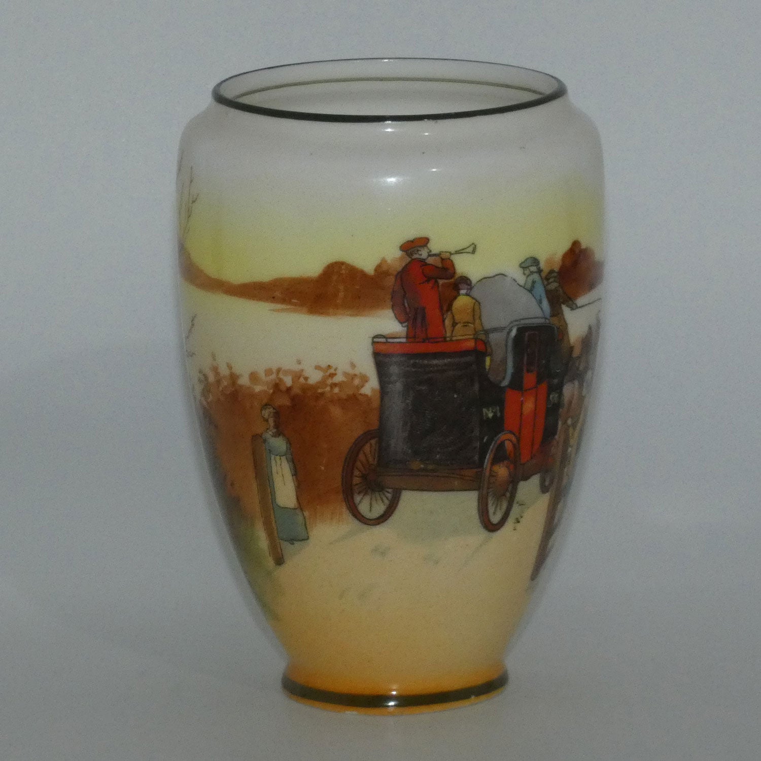 royal-doulton-coaching-days-small-vase-e3804
