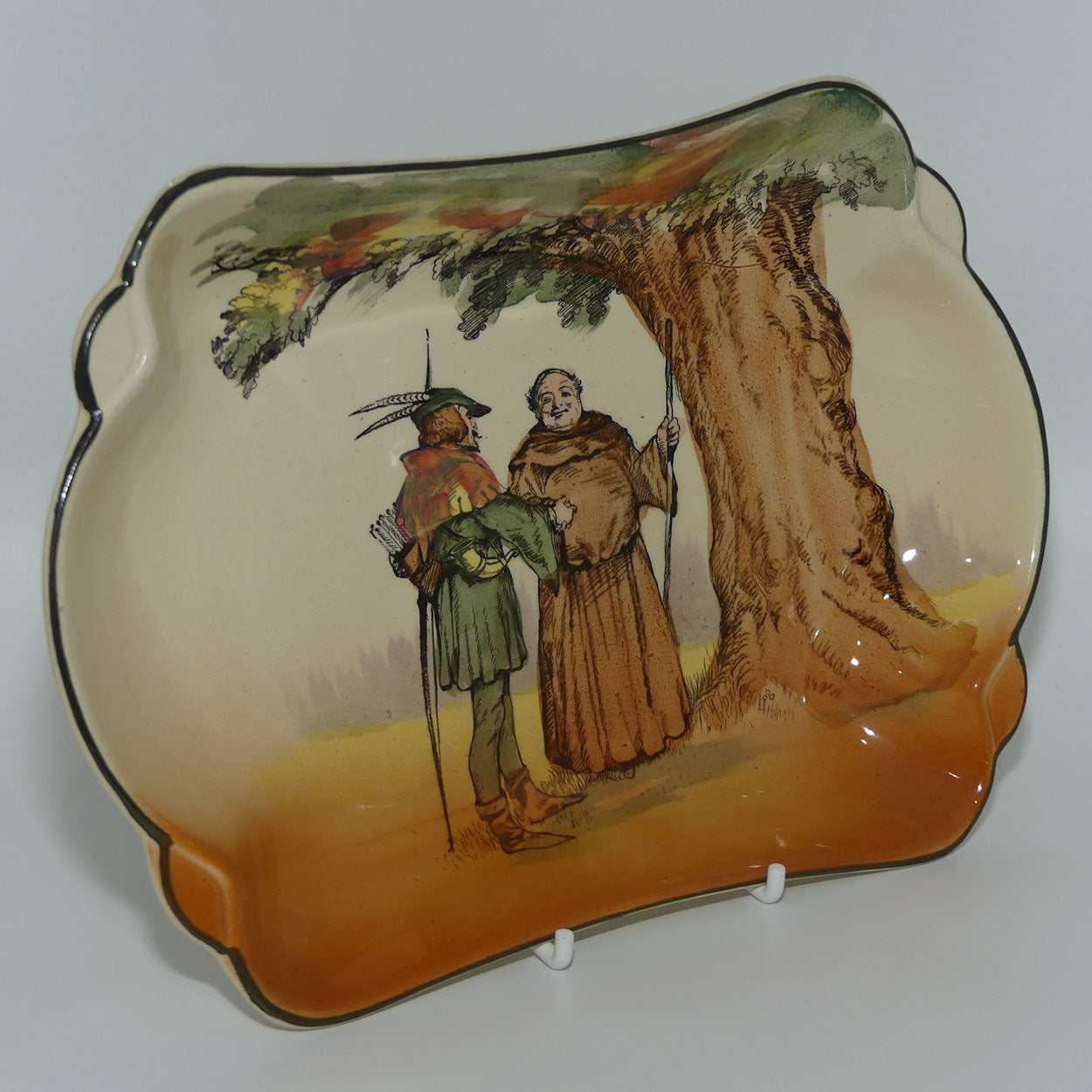 Royal Doulton Under the Greenwood Tree D6341 | Shape 8097 bowl | Scene 3