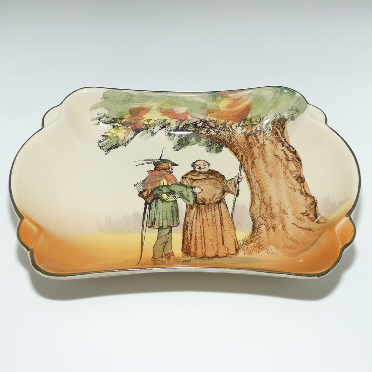 Royal Doulton Under the Greenwood Tree D6341 | Shape 8097 bowl | Scene 3
