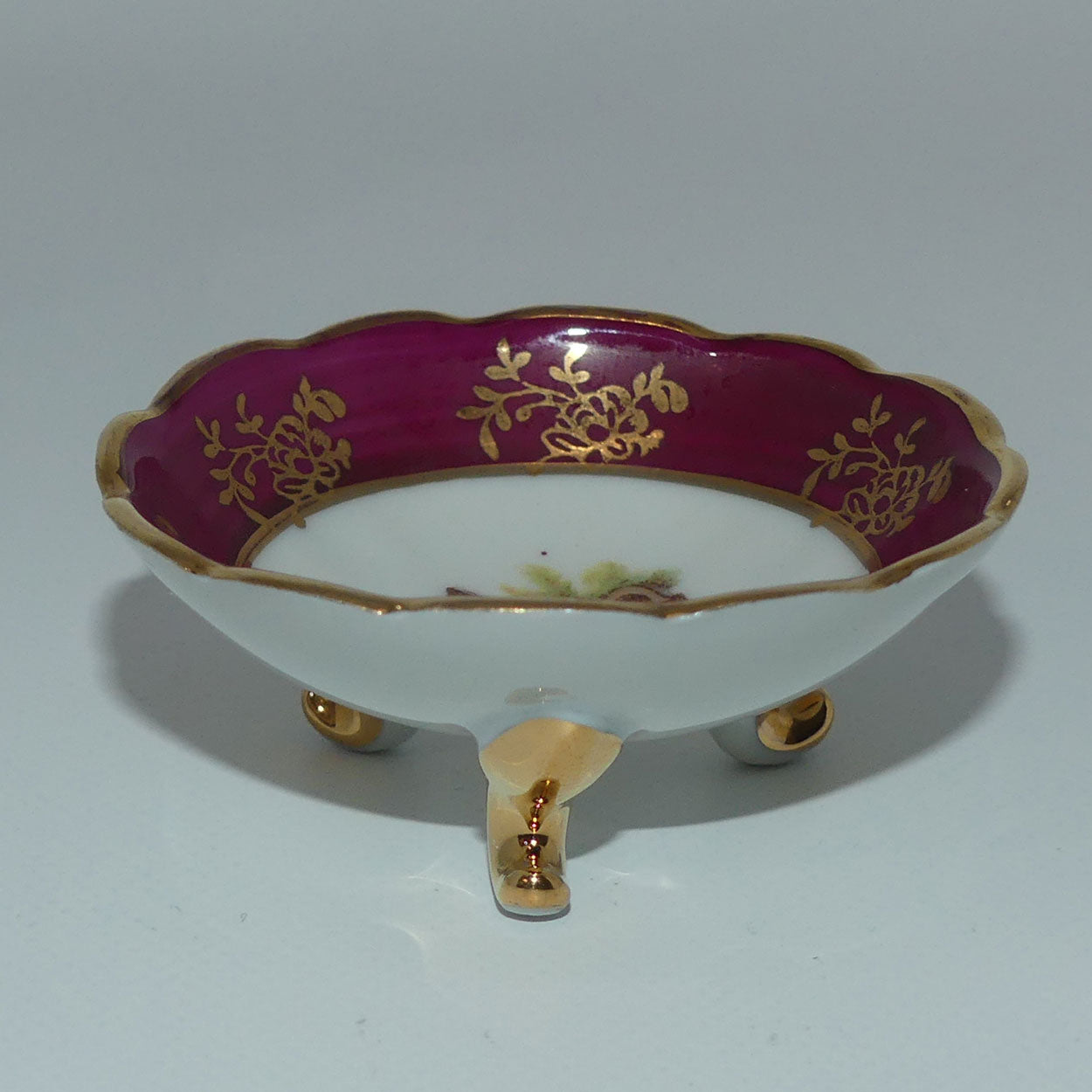 limoges-france-traditional-courting-couple-miniature-tri-foot-bowl