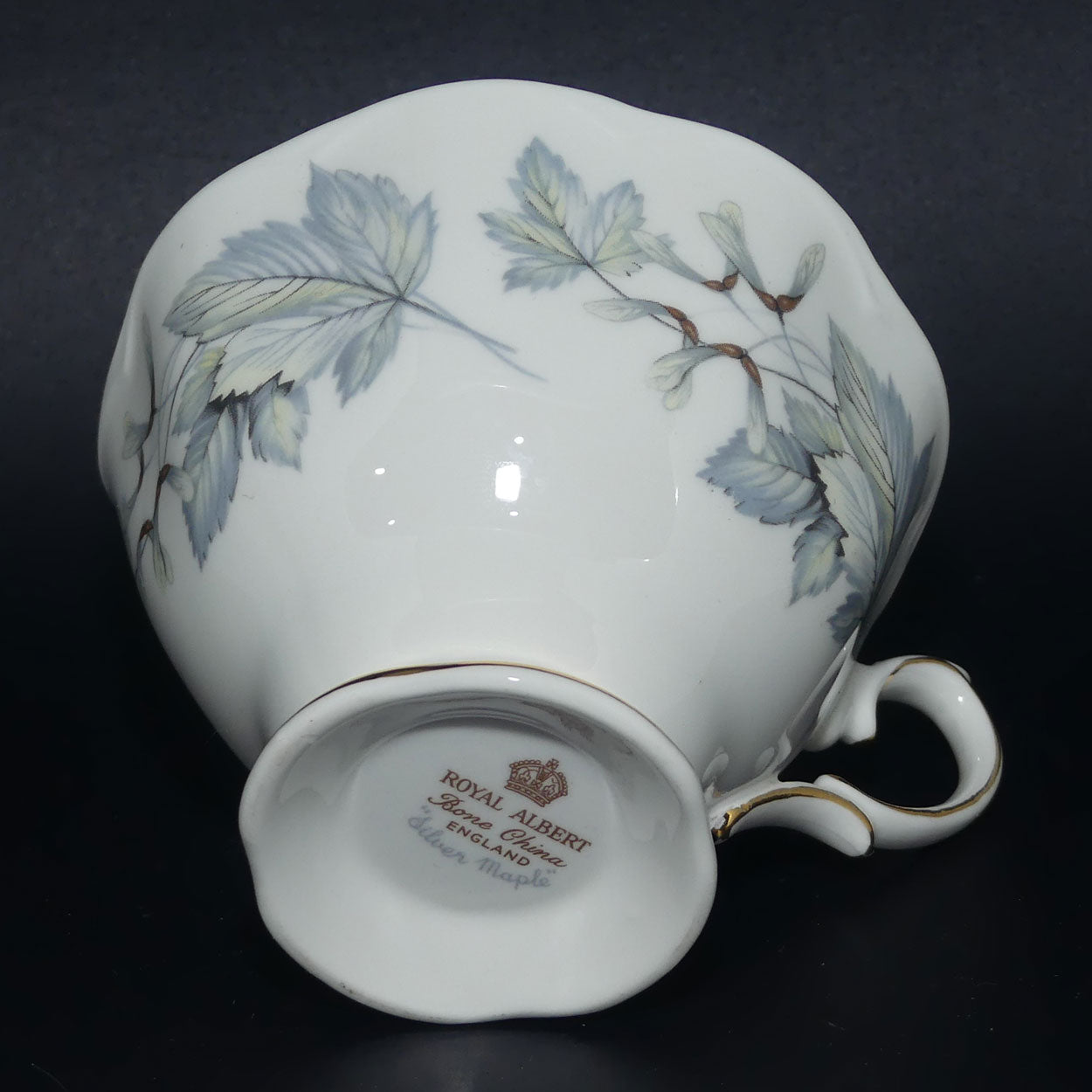 Royal Albert Bone China Silver Maple trio