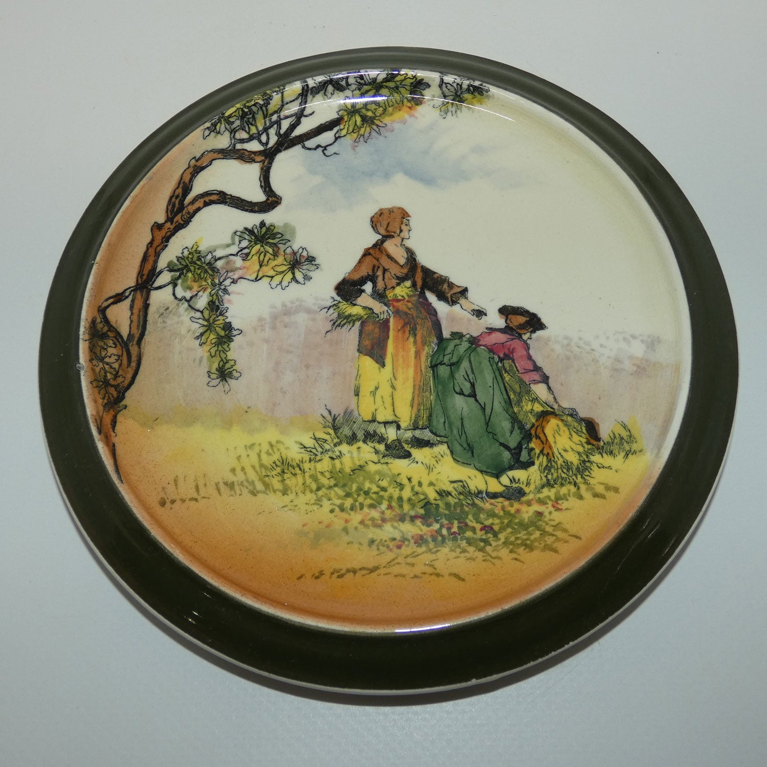 royal-doulton-gypsies-and-gleaners-trivet-d3191