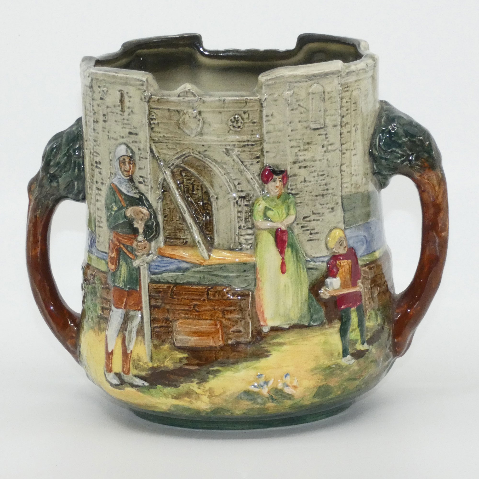 royal-doulton-the-wandering-minstrel-loving-cup