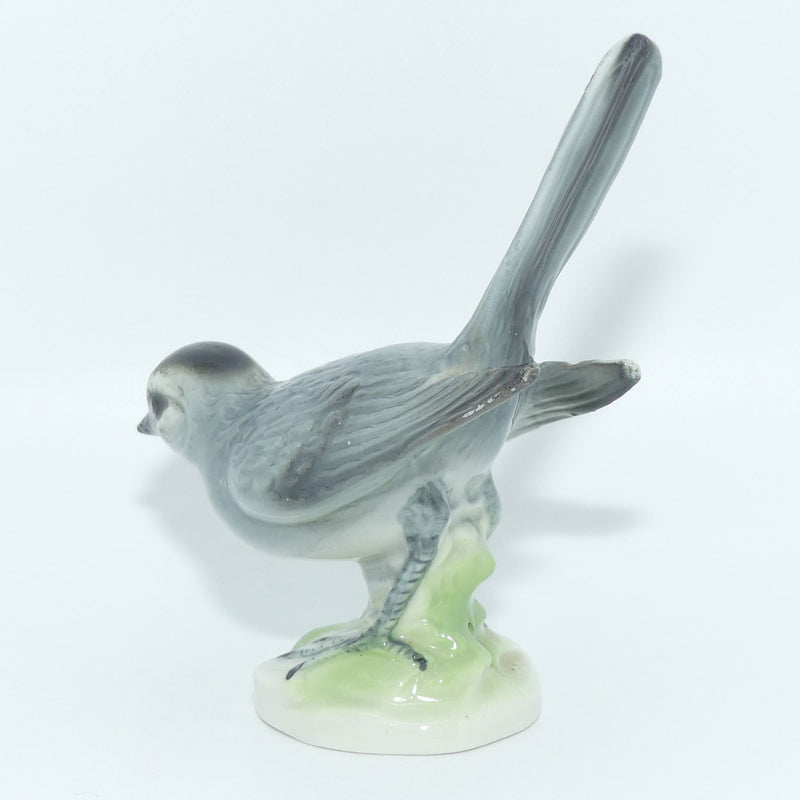 Wilhelm Rittirsch Dresden Art Germany figure of a grey bird