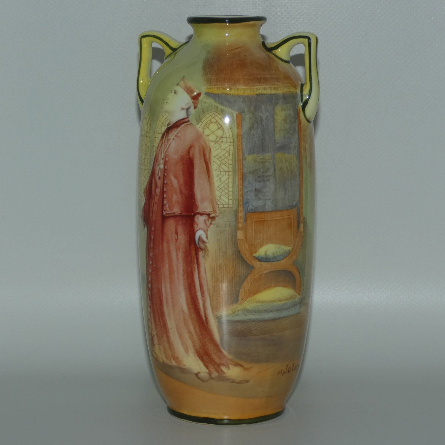 royal-doulton-shakespearean-wolsey-2-handled-vase