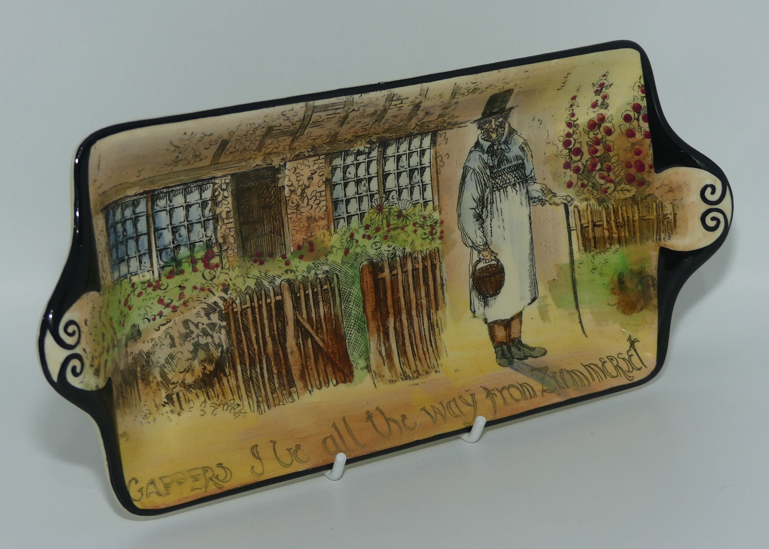 Royal Doulton Gaffers York shape sandwich tray D4210 | #3