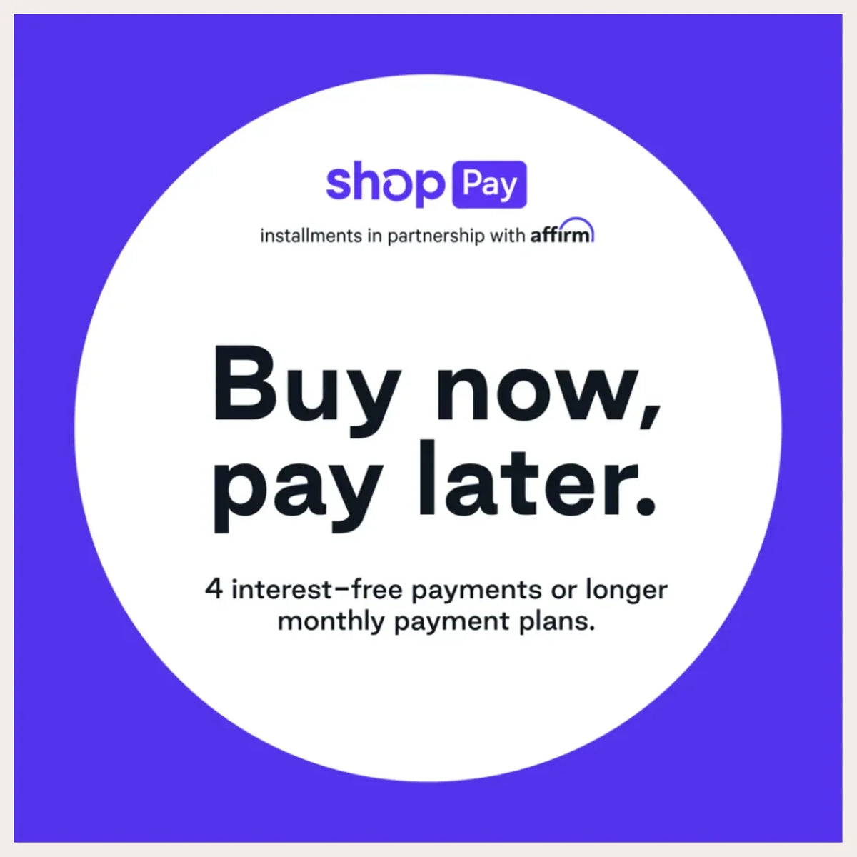 We now Offer Shop Pay for Australian Customers