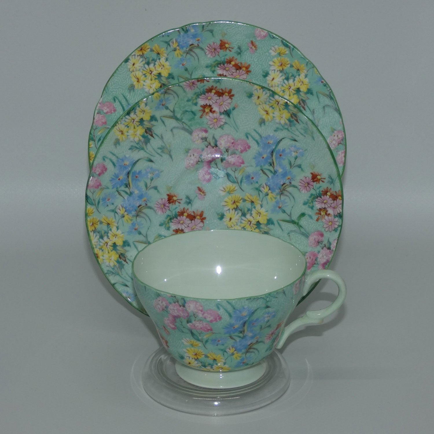 Shelley Bone China Trio