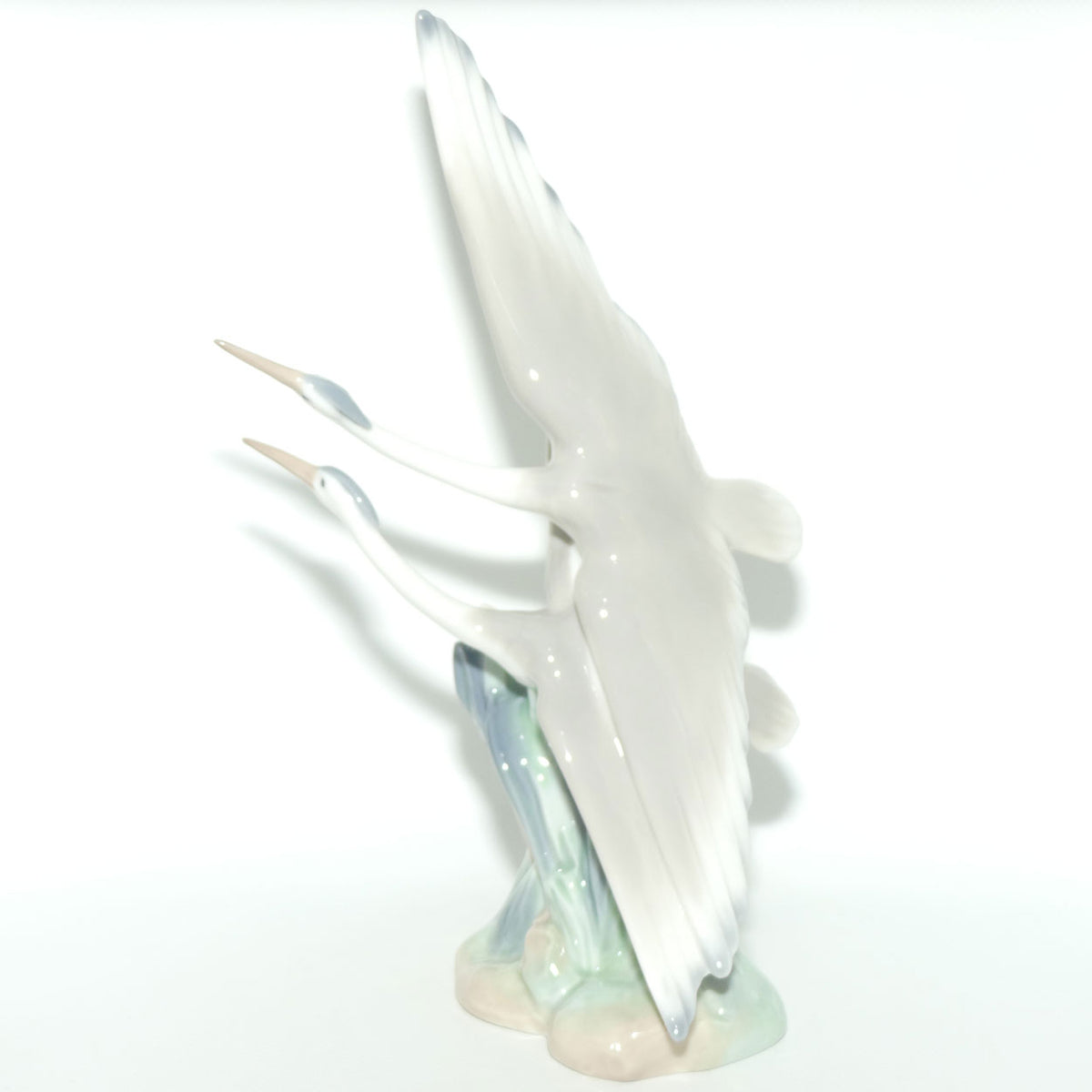 Nao by Lladro figure Cranes in Flight | Flying Herons | #0044