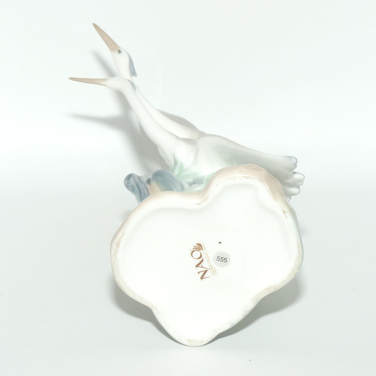 Nao by Lladro figure Cranes in Flight | Flying Herons | #0044