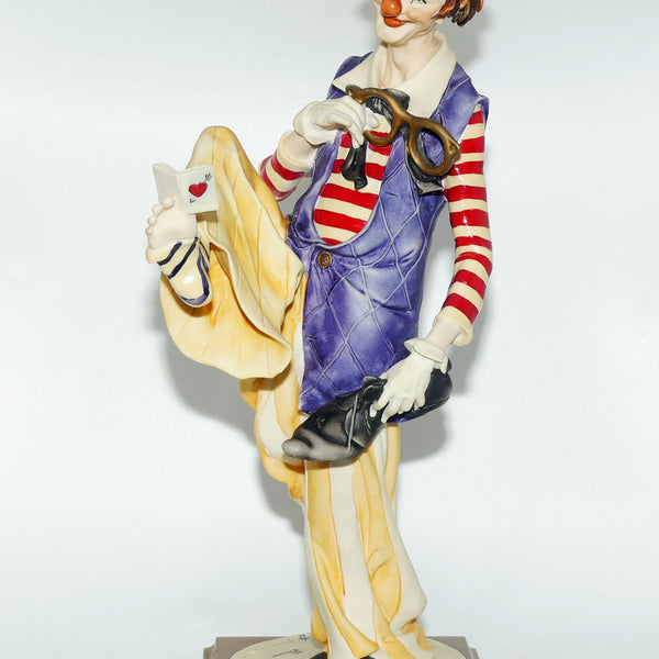 Giuseppe Armani Florence figure | 0398E | The Learned Clown | unboxed