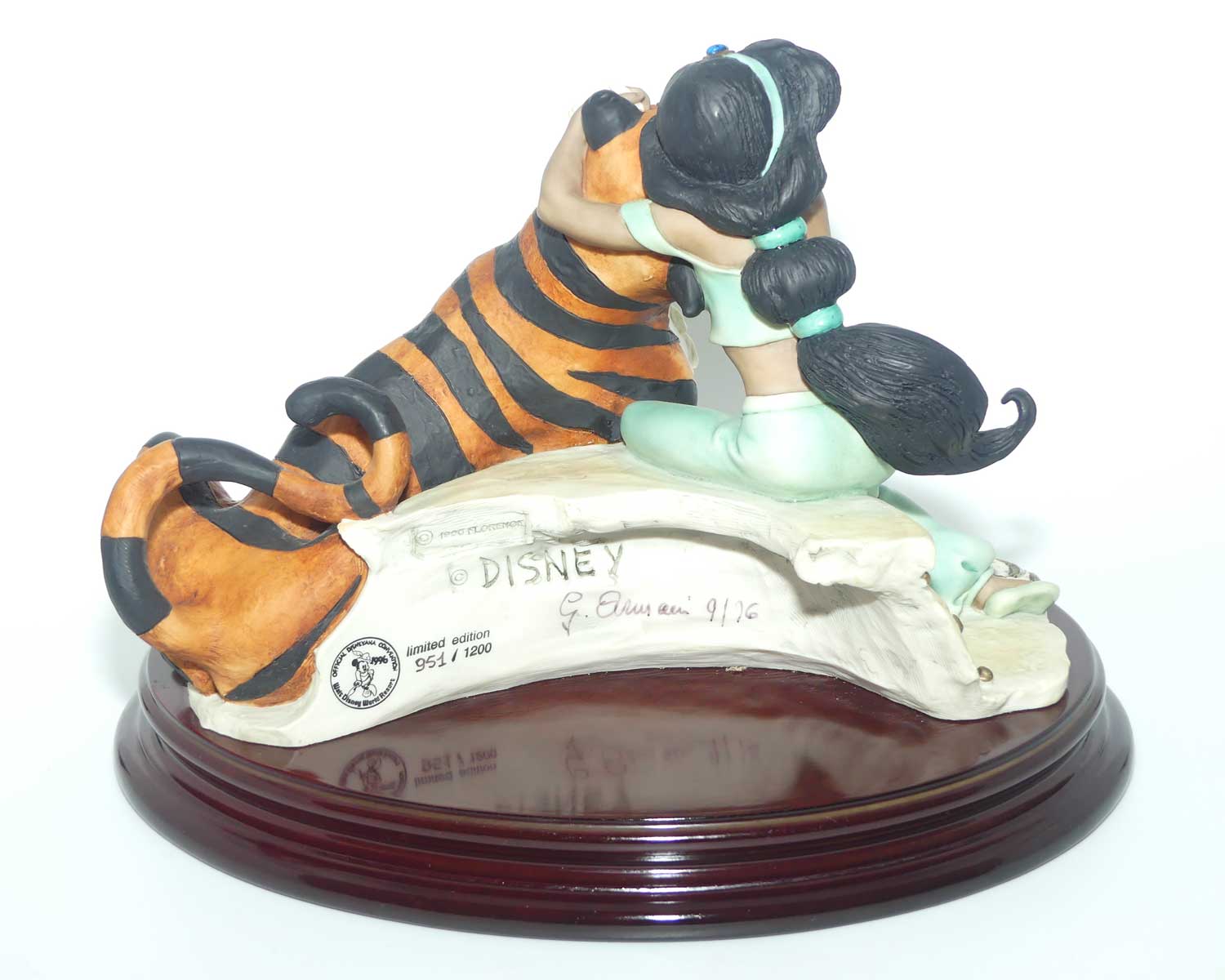 Giuseppe Armani Florence figure | 0410C | Jasmine and Rajah | Ltd Ed | figure only