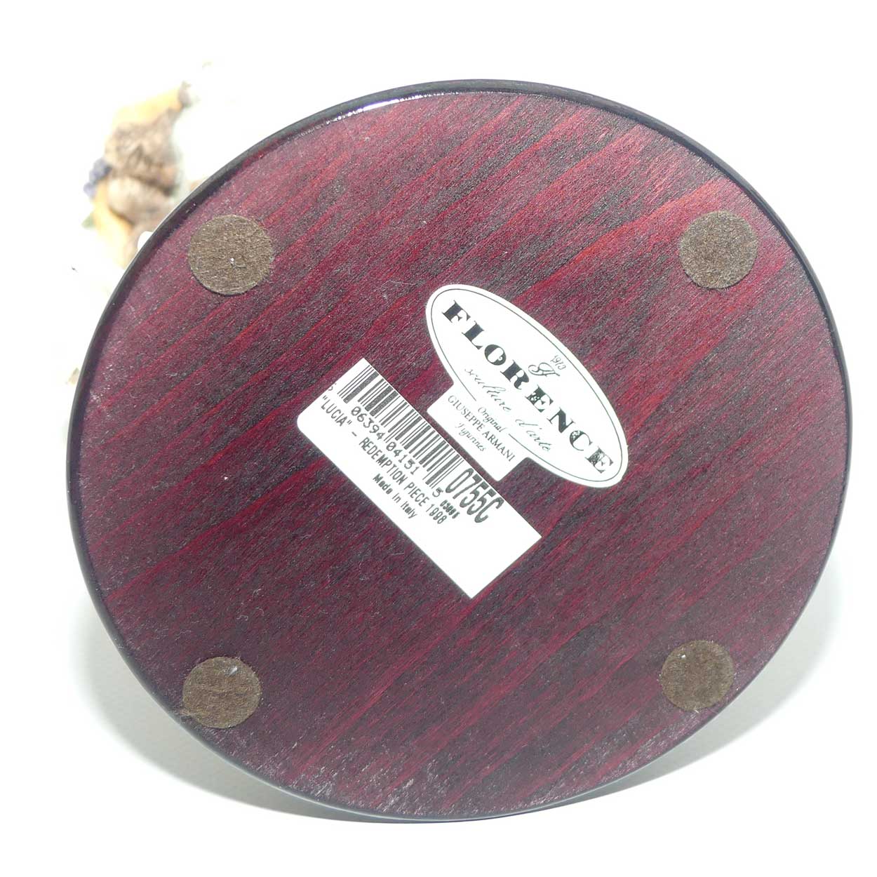 Giuseppe Armani Florence figure | 0755C | Lucia | 1998 Member piece | Cert + boxed