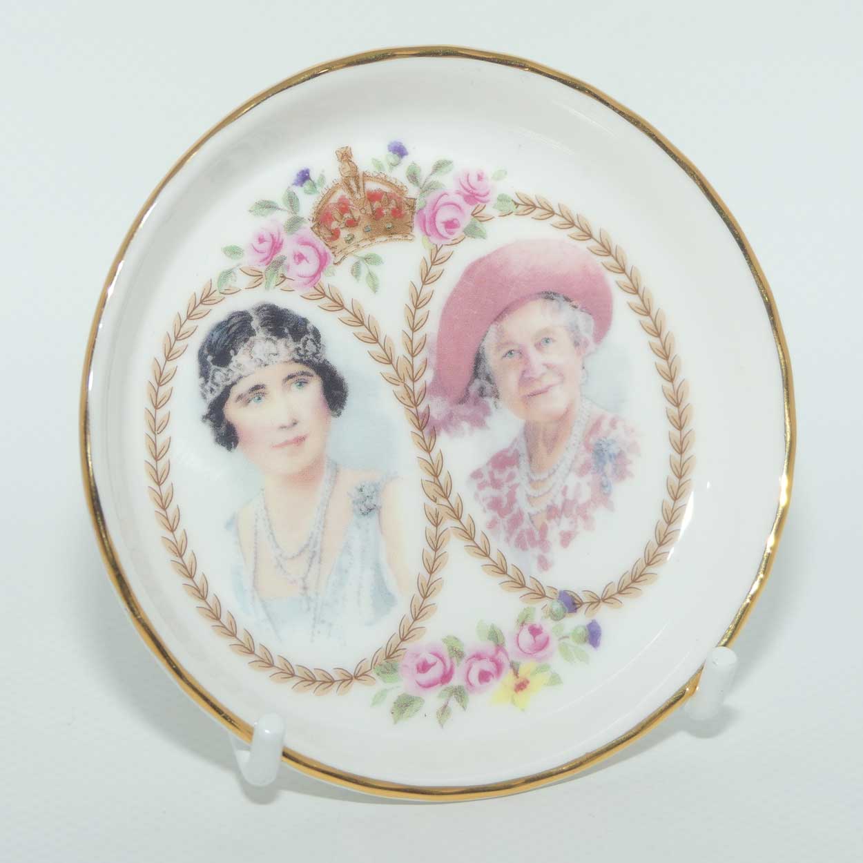 Royal Albert pin dish | 100th Year of H.M. Queen Elizabeth The Queen Mother