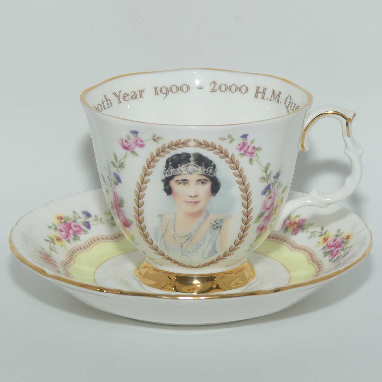 Royal Albert duo | 100th Year of H.M. Queen Elizabeth The Queen Mother