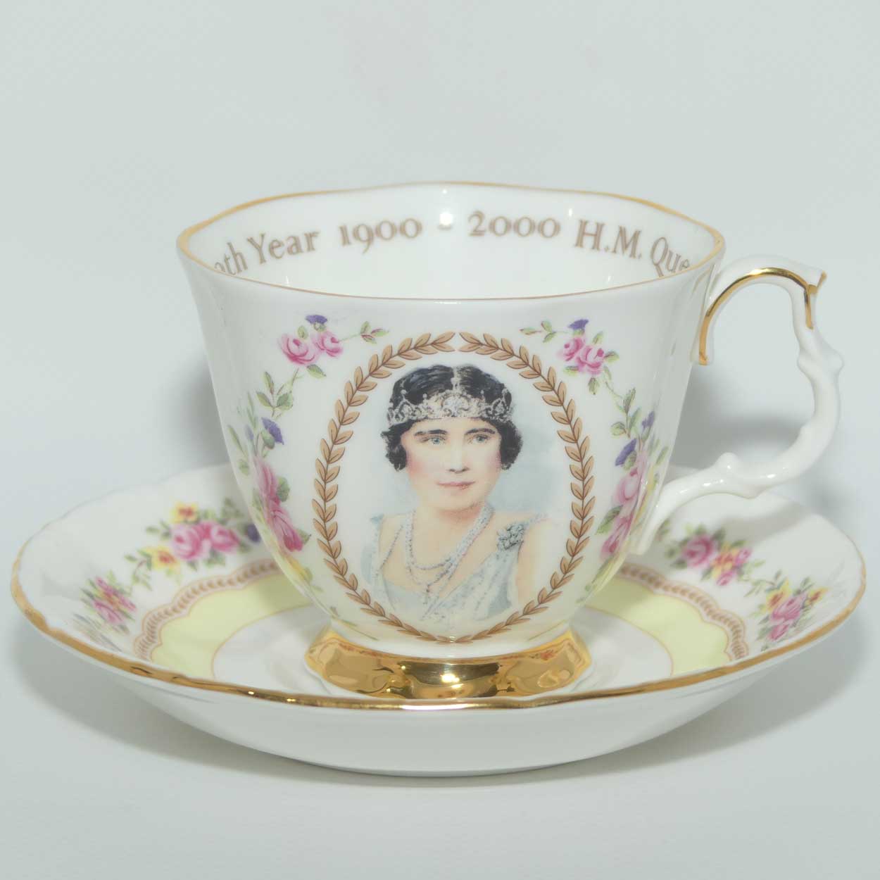 Royal Albert duo | 100th Year of H.M. Queen Elizabeth The Queen Mother