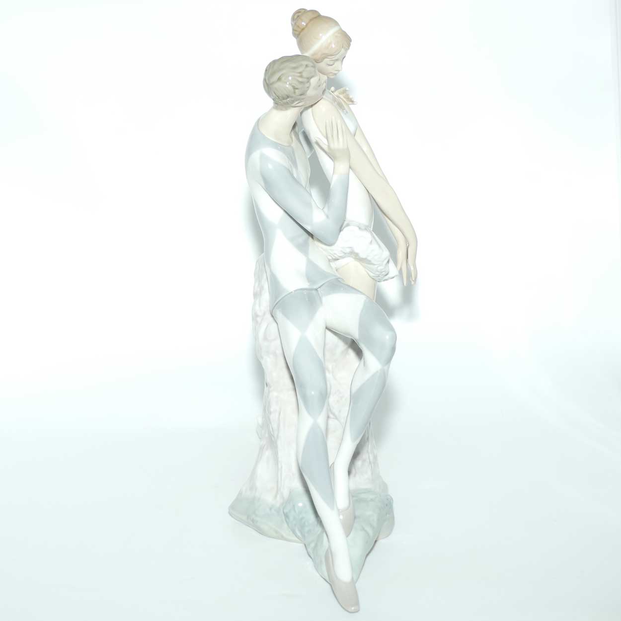 Lladro figure Idyl | Harlequin and Ballerina | #1017