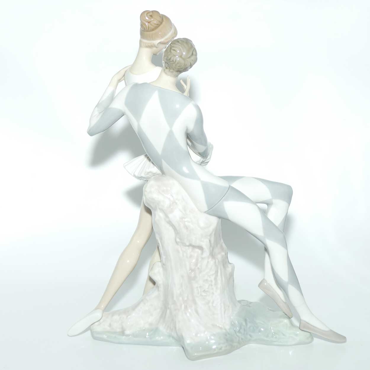 Lladro figure Idyl | Harlequin and Ballerina | #1017