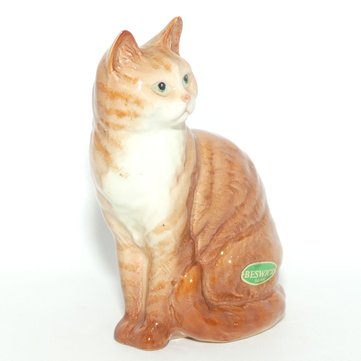 #1031 Beswick Cat | Ginger Striped