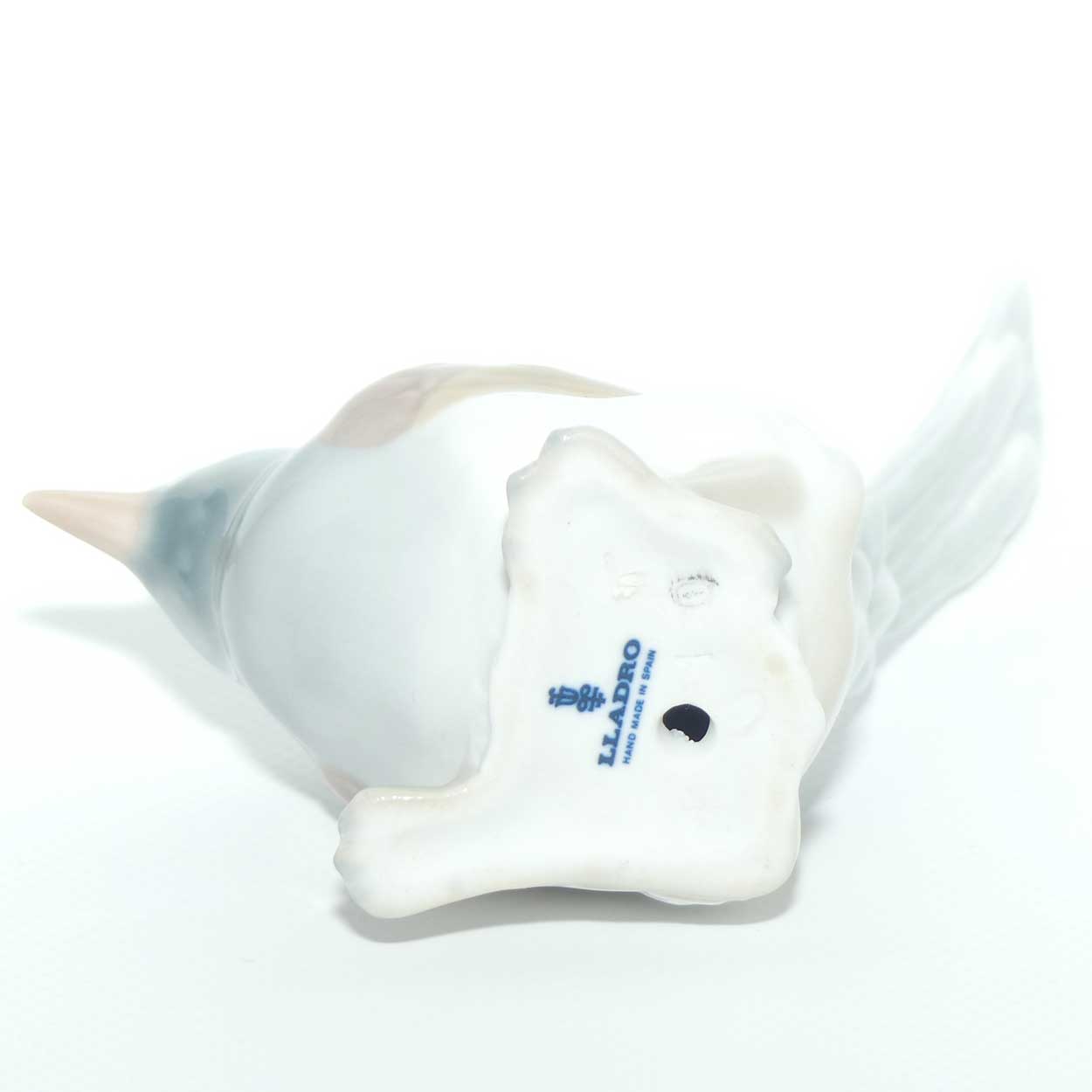 Lladro figure Bird with Long Tail | Robin | Gloss | #1054