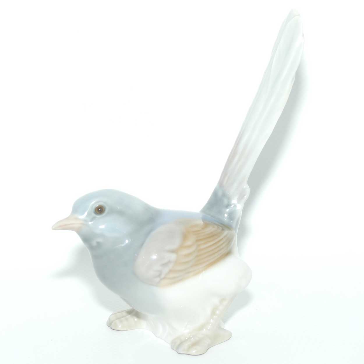Lladro figure Bird with Long Tail | Robin | Gloss | #1054 | #2