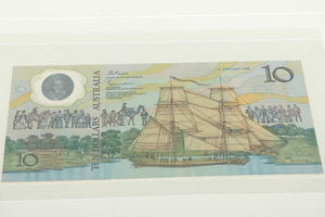 1988 R310a Australia | Polymer 1988 BiCentenary Commemorative $10 Note | early issue AA00068798