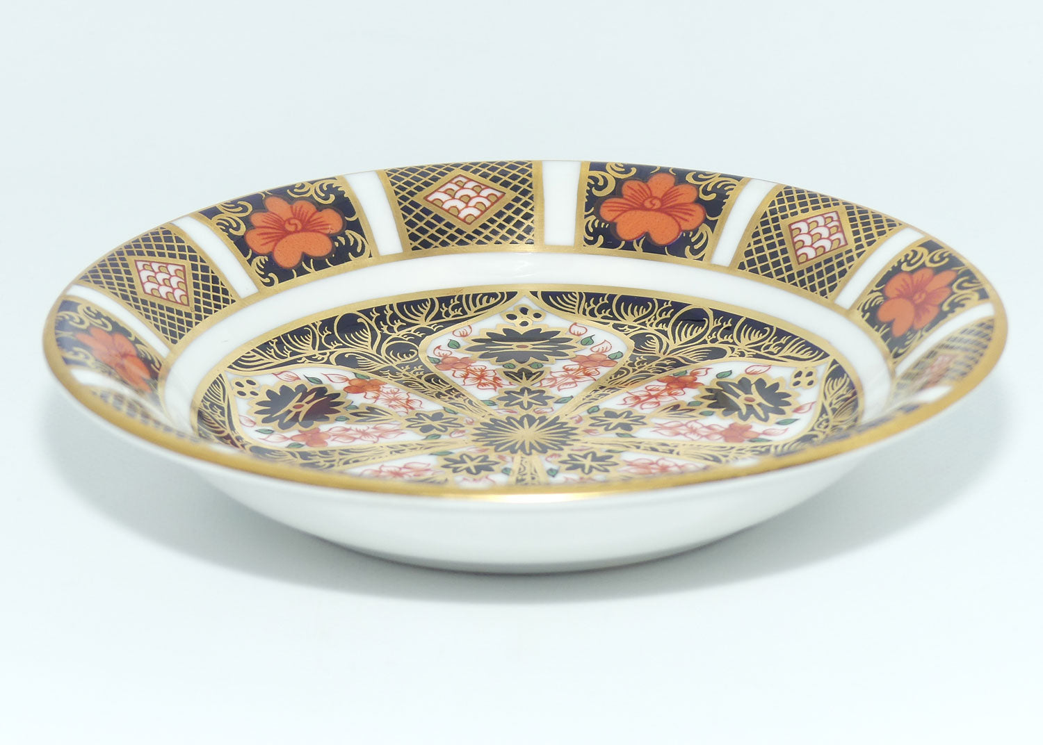 Royal Crown Derby Imari 1128 round small bowl | 13.5cm