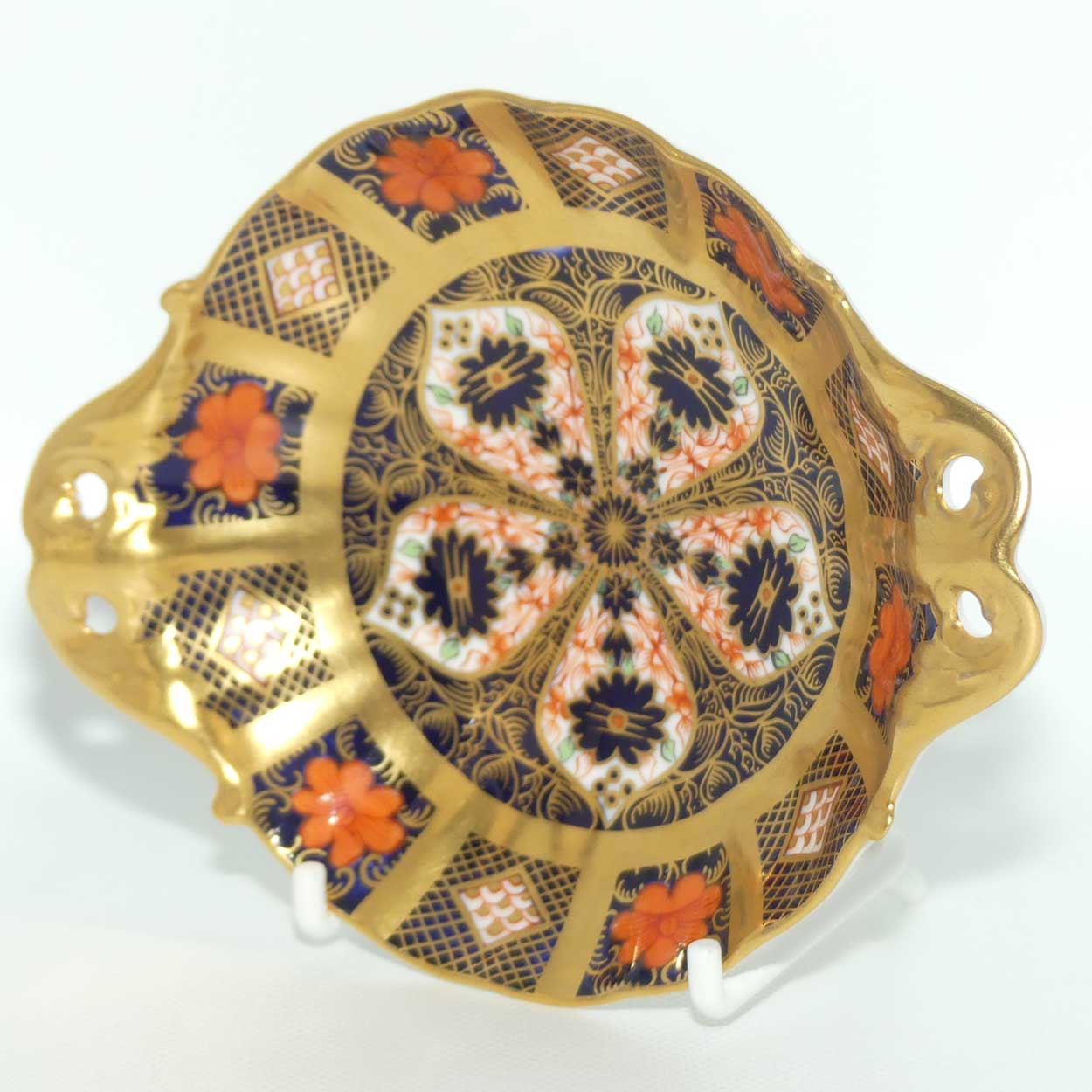 Royal Crown Derby Imari 1128 solid gold band sweet dish | 2nd