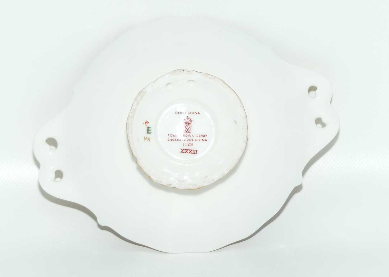 Royal Crown Derby Imari 1128 solid gold band sweet dish | 2nd