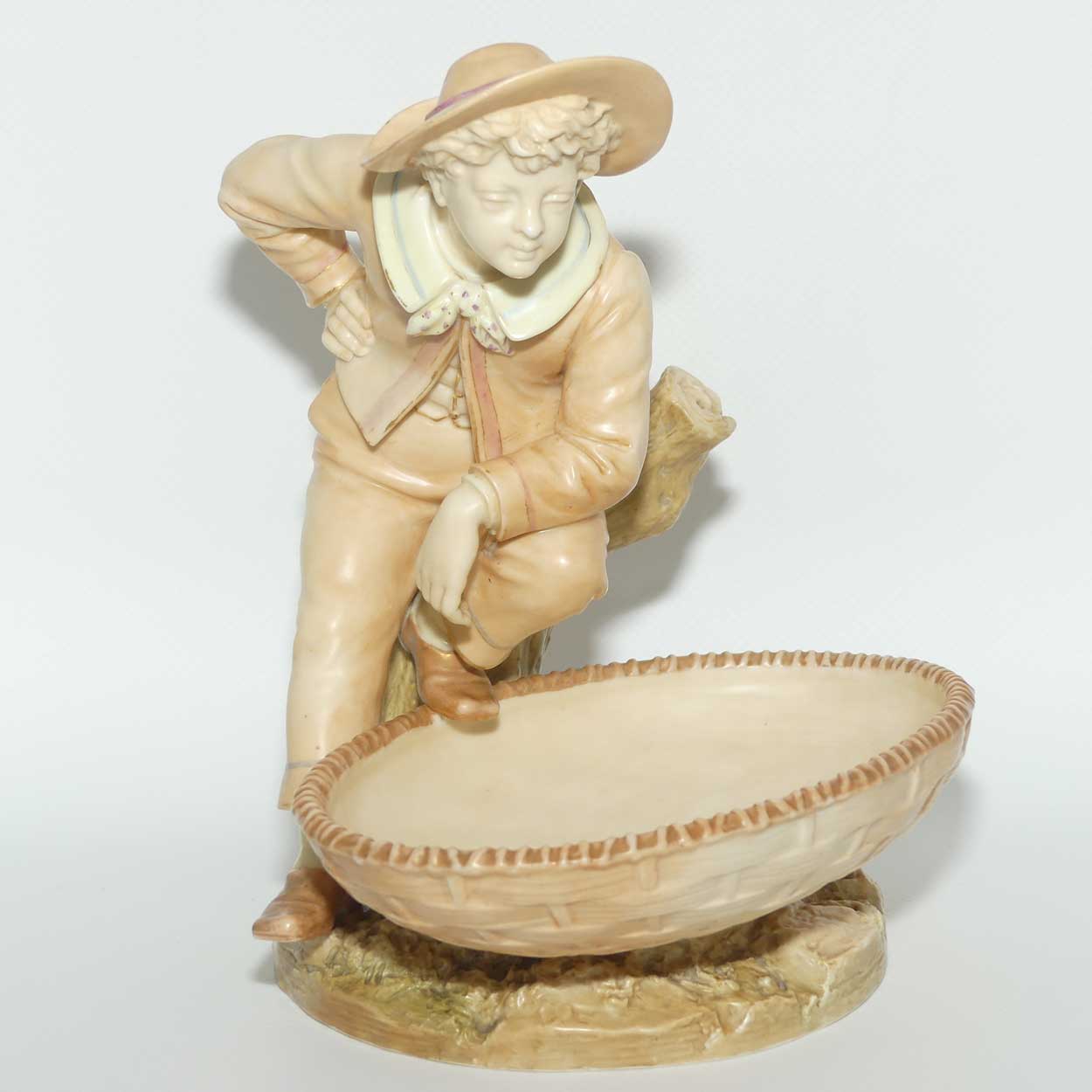 Royal Worcester figure Boy in Tree | Model 1177 | James Hadley