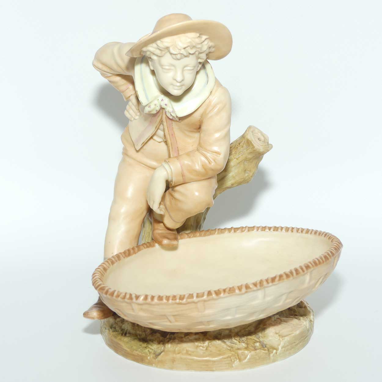 Royal Worcester figure Boy in Tree | Model 1177 | James Hadley