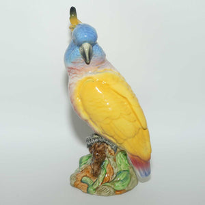 #1180 Beswick Cockatoo | Turquoise and Yellow | Gloss