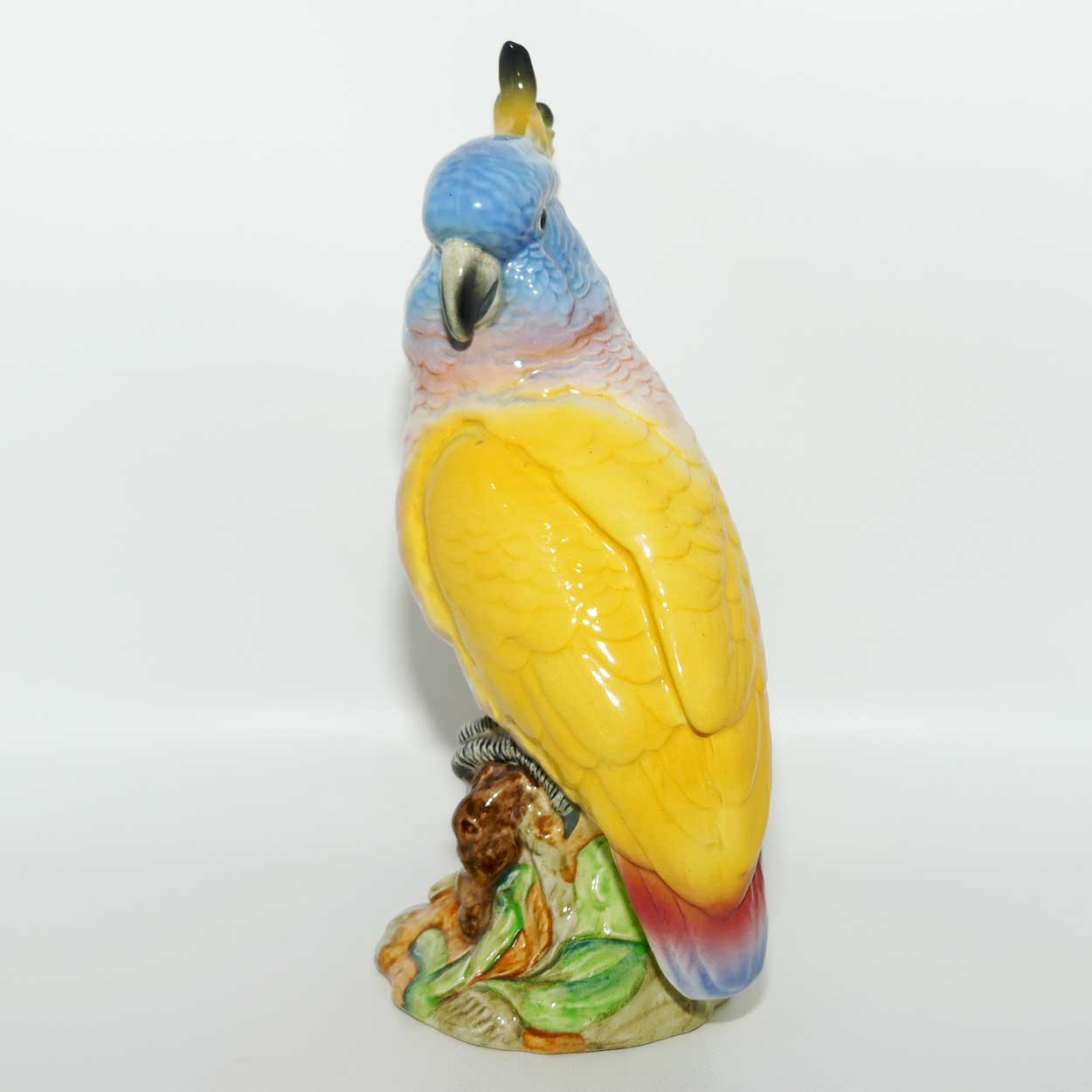 #1180 Beswick Cockatoo | Turquoise and Yellow | Gloss | #1
