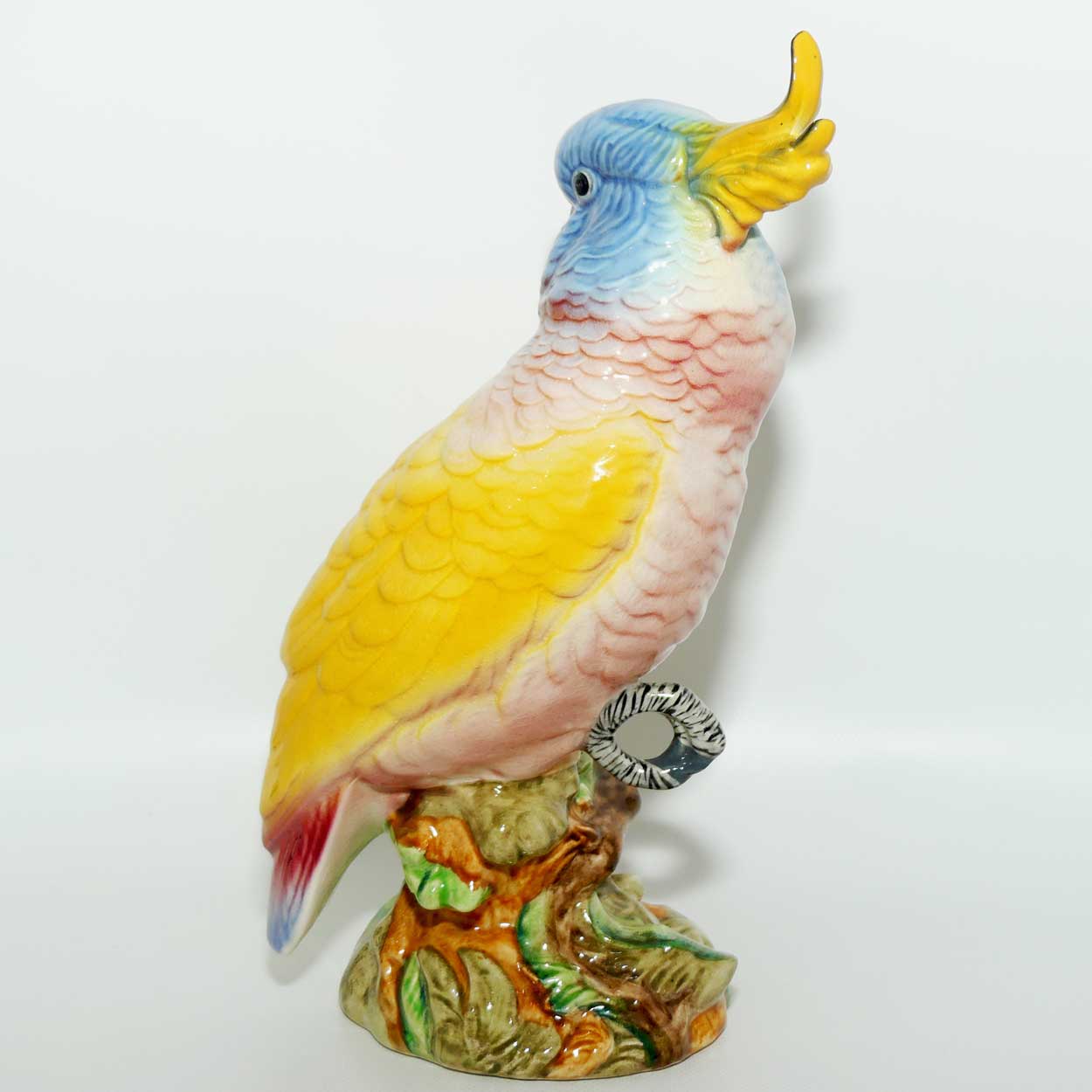 #1180 Beswick Cockatoo | Turquoise and Yellow | Gloss | #1