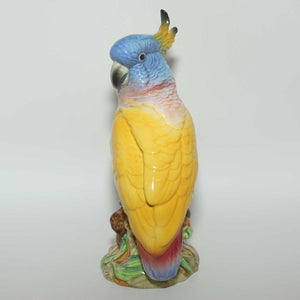 #1180 Beswick Cockatoo | Turquoise and Yellow | Gloss