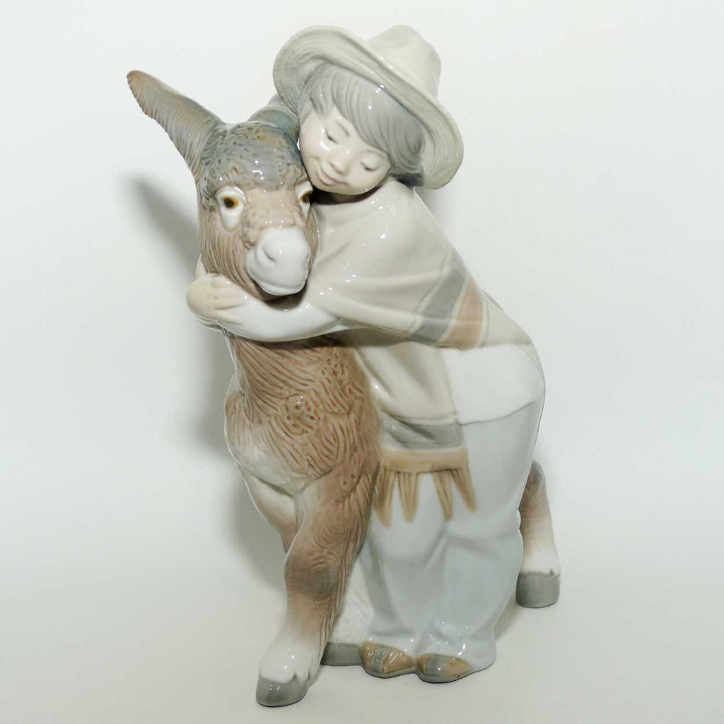 Lladro figure Platero and Marcelino #1181